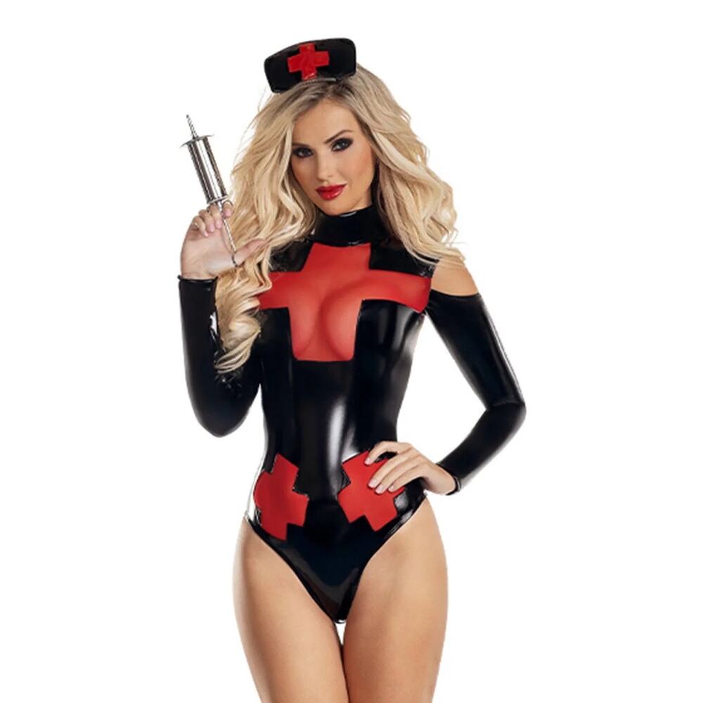 NEW PARTY KING Pulse Nurse Costume Size Medium